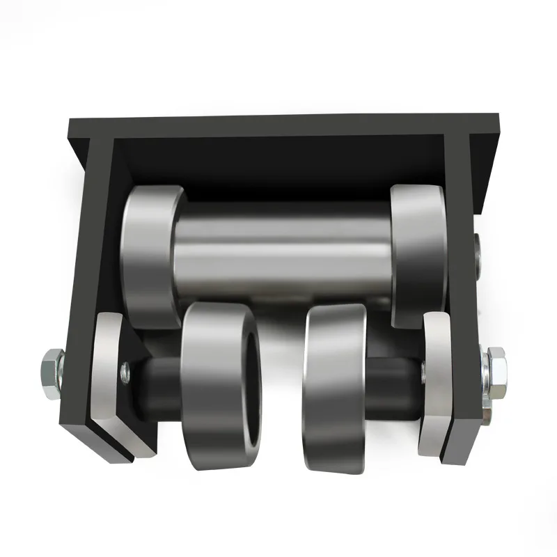 

Freight elevator elevator special guide wheel lifting platform I-beam track pulley