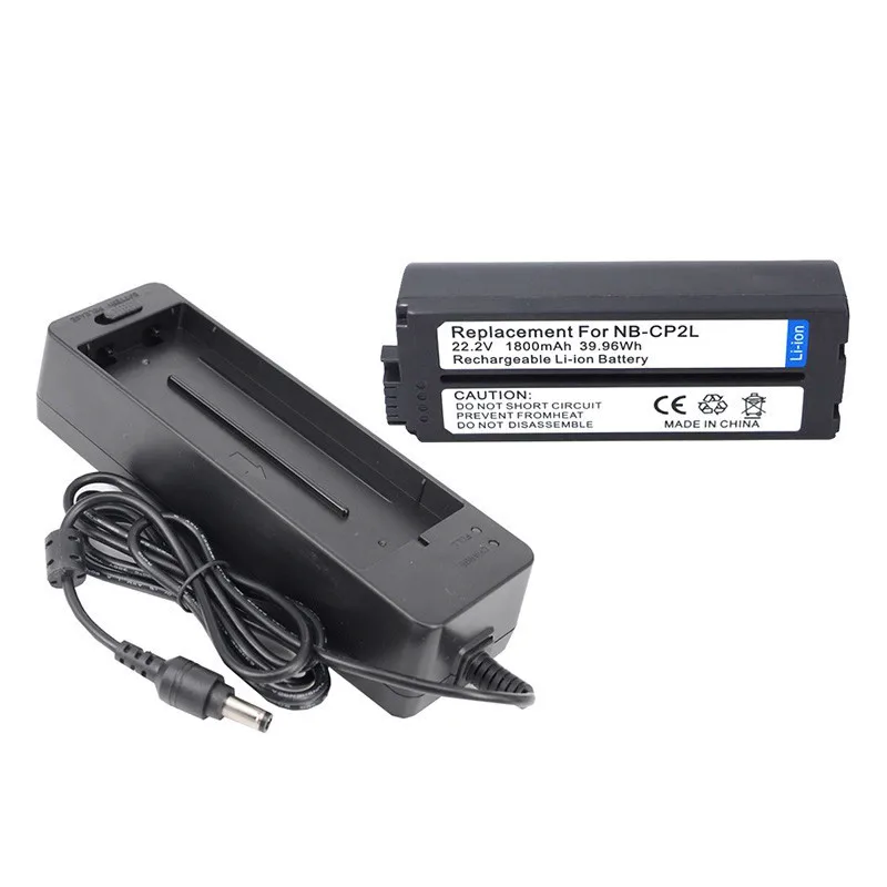 Batería de CP-2L con cargador, dispositivo para Canon NB-CP2L CP2L SELPHY CP100 CP200 CP220 CP300 CP330 CP400 CP1300, NB-CP1L CP 2L NB CP2L