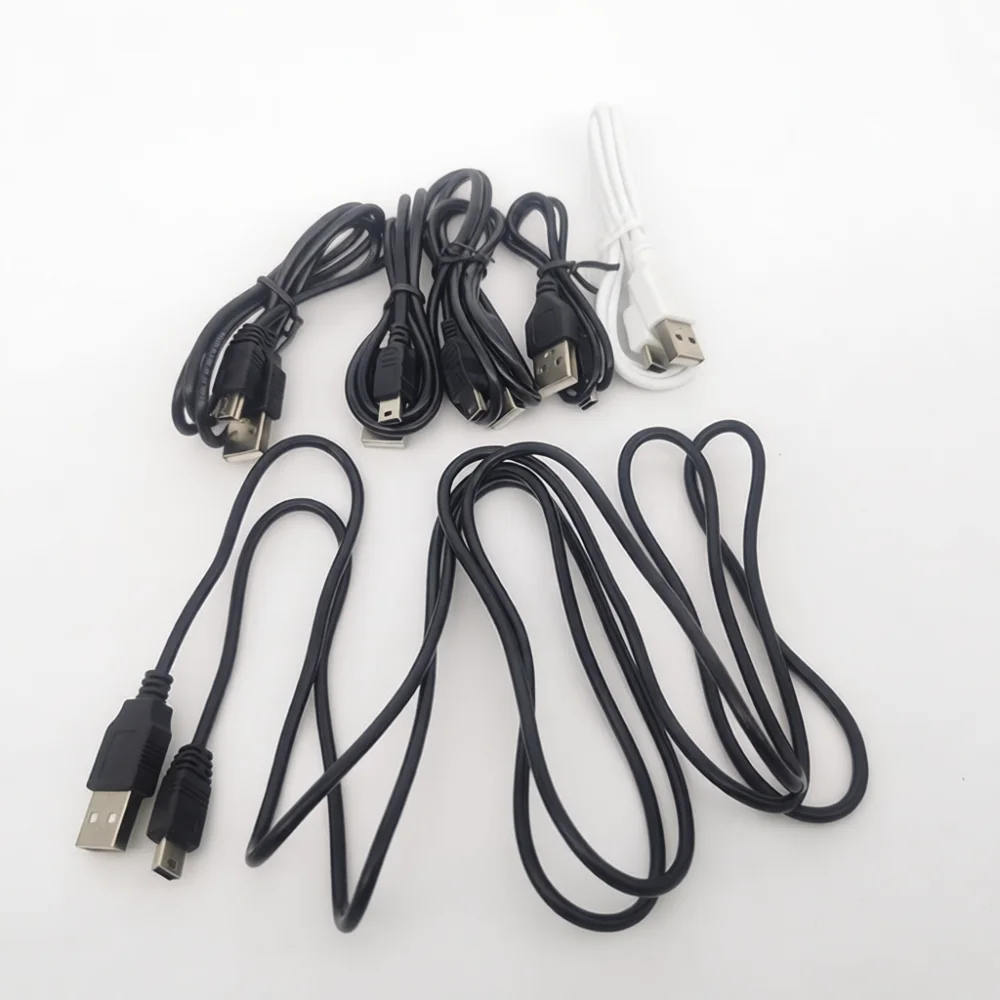 2A Fast Charging USB To Mini USB Cable Sync Data Cord For Car Dashboard Camera MP3 Player Electronic Device Professional