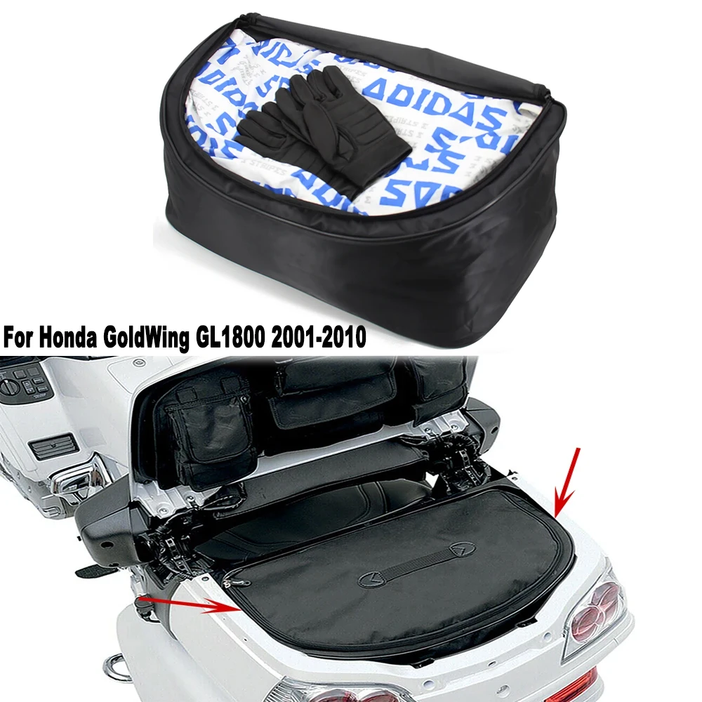 GL1800 Motorcycle Trunk Liner Bag Storage Luggage Side Box Inner Bag For Honda GoldWing GL 1800 2001-2010 2009 2008 2007 2006