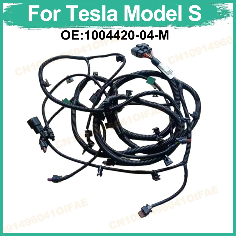 

Надежный и прочный для Tesla Model S 100442004M 1004420-04-M жгут проводов переднего бампера автозапчасти шесть радарных интерфейсов