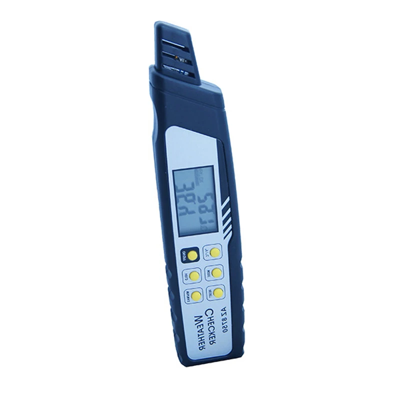 AZ-8750 Pen Hot Heat Index Meter Measuring Temperature Humidity Atmospheric Pressure Dew Point Tester 0~50 C