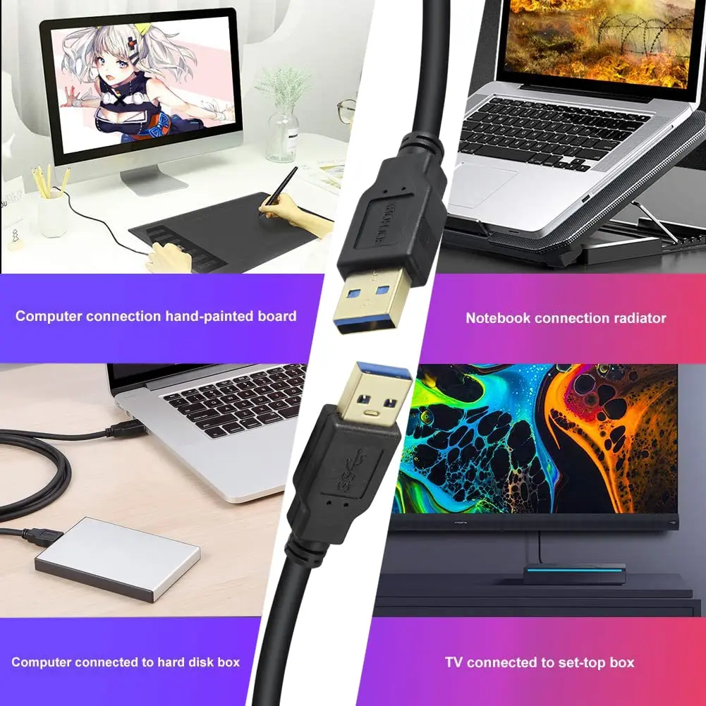 Caja de disco duro externo de 2,5 pulgadas, 6Gbps USB C 3,1 Gen 2 a SATA 3, caja de disco duro externo transparente sin herramientas para disco duro SSD de 9,5mm