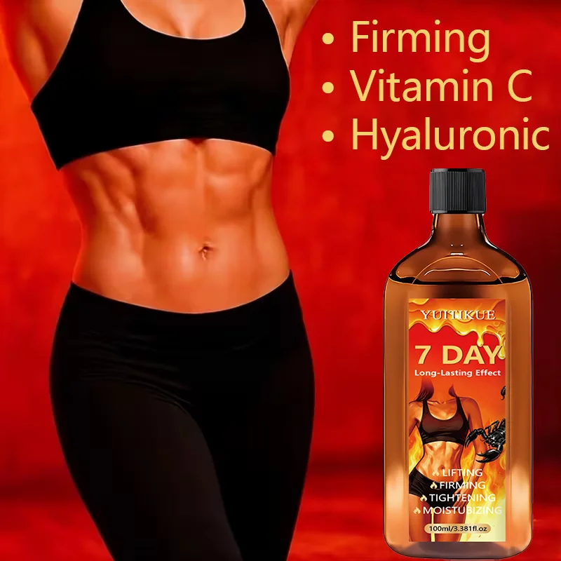 Body Firming Massage Oil YUITIKUE 7 Day Long Lasting Effect Lifting Tightening Moisturizing Oil For Different Body Parts
