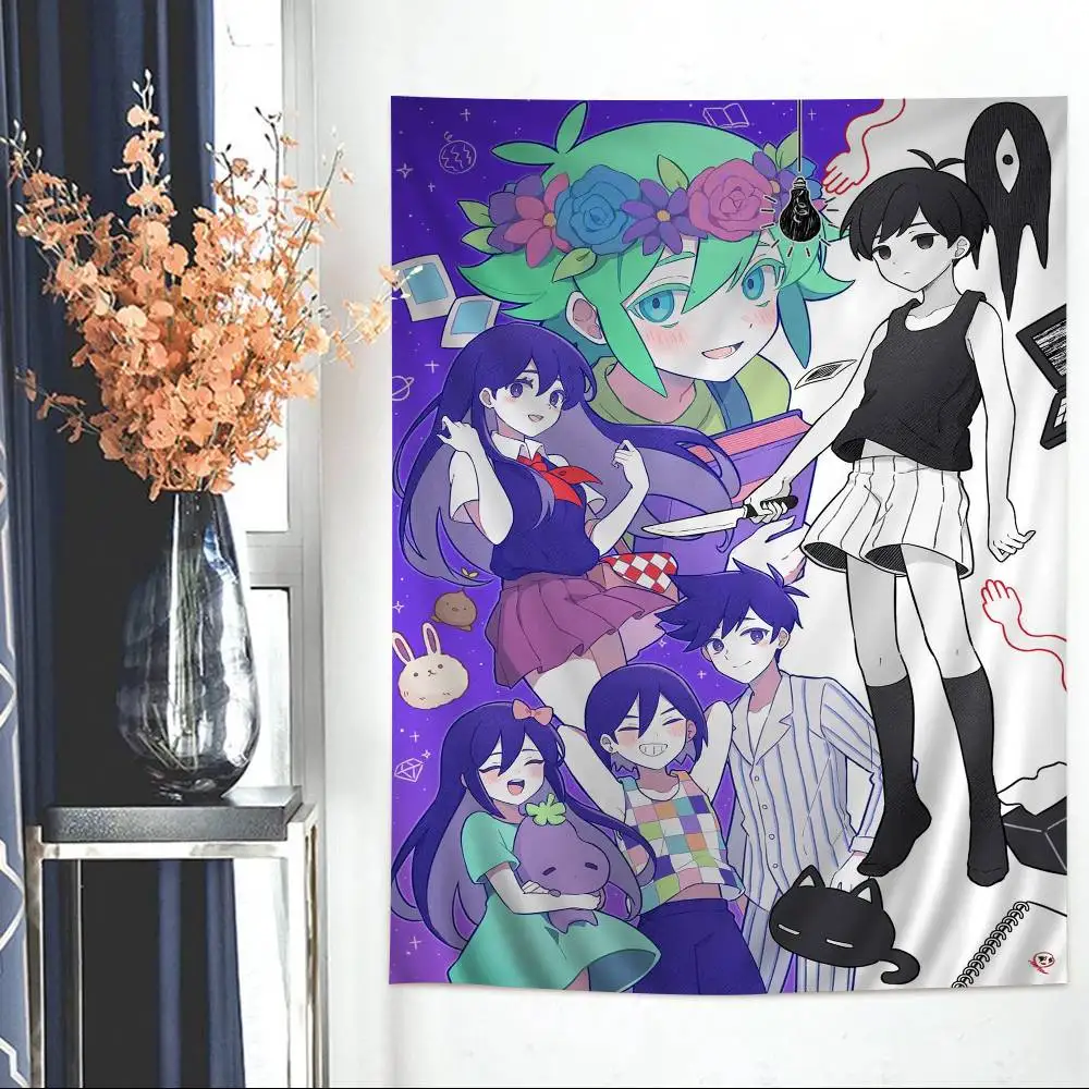 أمين أوموري لتقوم بها بنفسك نسيج الجدار الفن الخيال العلمي غرفة ديكور المنزل جدار ديكور فني #3