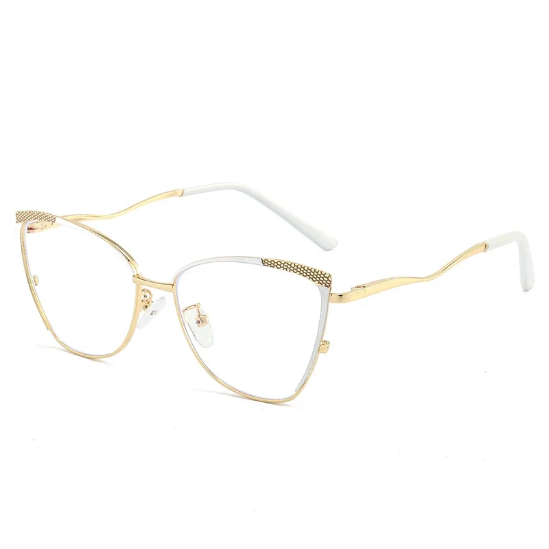 VICKI New Cat-eye Tide Eye Multi-focal Glasses Can Be Customized Prescription Multi-focal Glasses Photochromic Glasses G9718