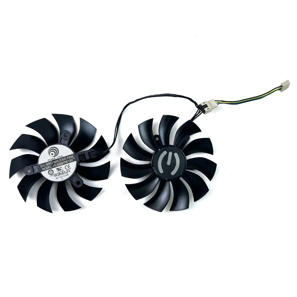 NEW Cooling Fan 85MM 4PIN PLA09215B12H for EVGA GTX1080 1070 1060 FAN GPU GTX 1080 TI ICX VIDEO CARD FANS