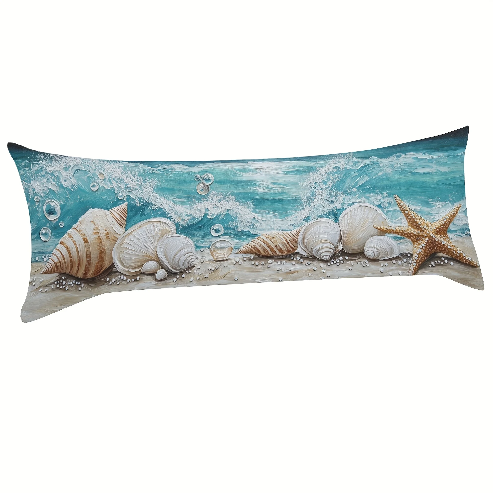 Ultra-Soft Body Pillow Cover with Invisible Zipper, Breathable Microfiber, Suitable for Bedroom And Sofa, Without Pillow Insert
