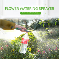 High Pressure Air Pump Manual Sprayer Adjustable Drink Bottle Spray Head Nozzle Garden Watering Tool Sprayer Agriculture Tools