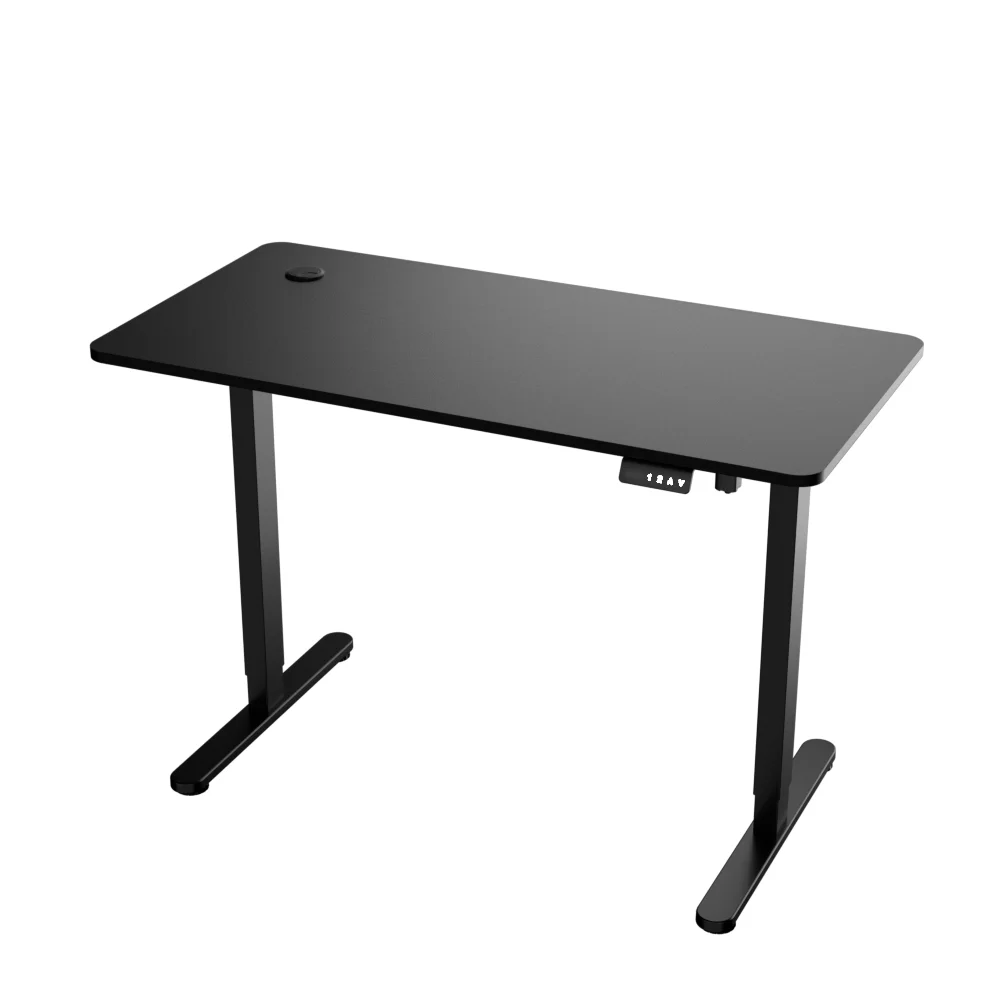 Ergonomic High Quality Electric Height Adjustable Single Motor Sit Stand Desk Quality Office & Home Furniture for Study & Work