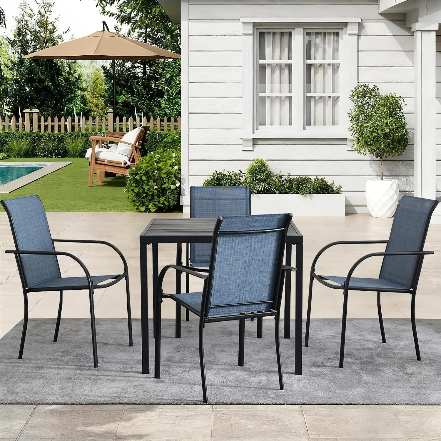 5-Piece Outdoor Dining Set 35.5