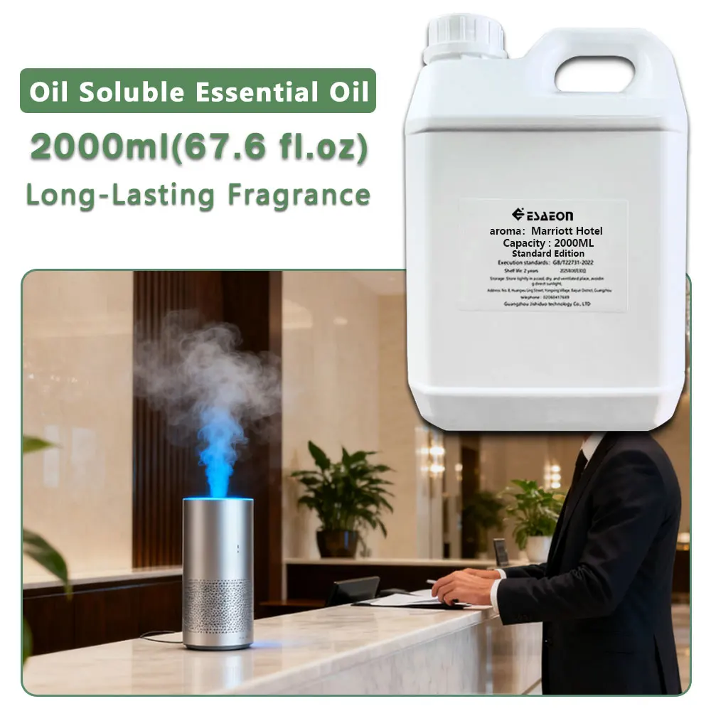 ESAEON Two Fluid Fragrance Diffuser Supplement Liquid , For Aromatherapy Machines, Marriott Hotel Kempinski - 2000ML(67.6 fl.oz)