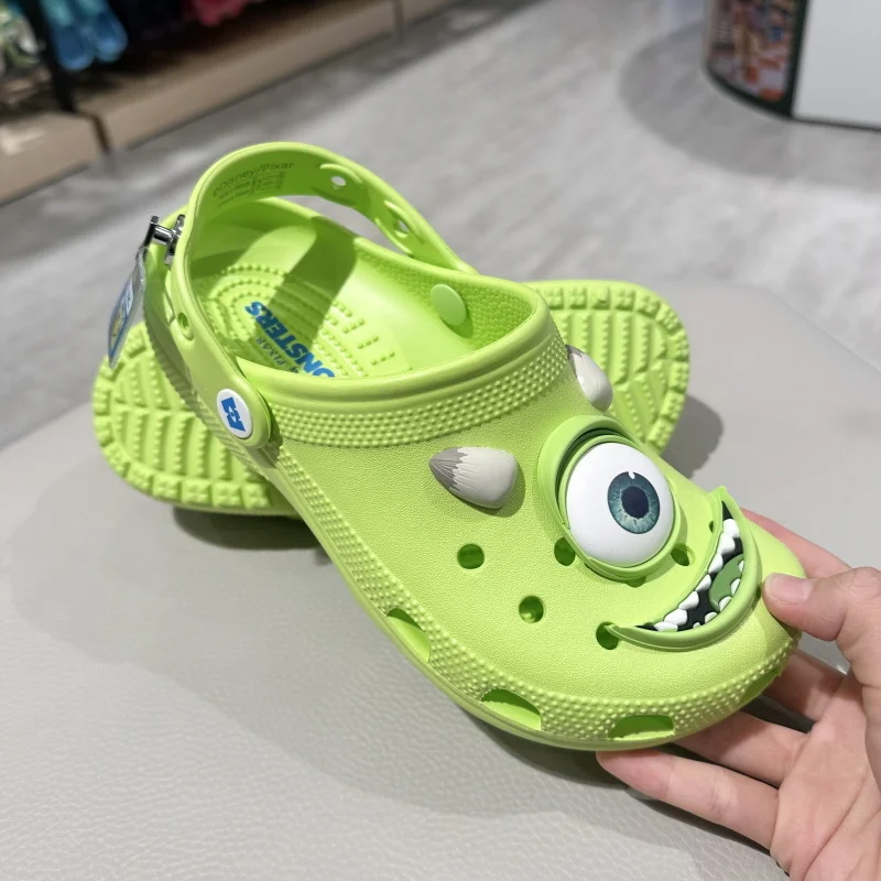 

Summer Anti-Slip New Monster Big Eyes Hole Hole Slippers Comfortable Breathable Sandals Outdoor Casual Beach Shoes For Gifts