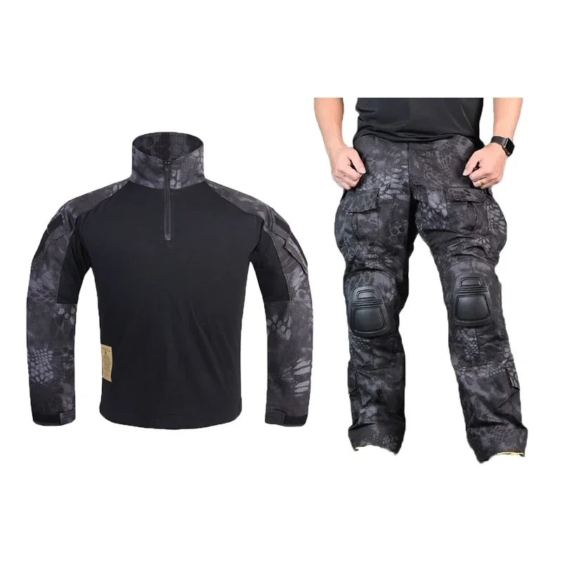 

Emersongear Tactical G3 Combat Uniform Sets TYP Mens Camo Suit Shirts Pants Tops Duty Cargo Trousers Training Hunting