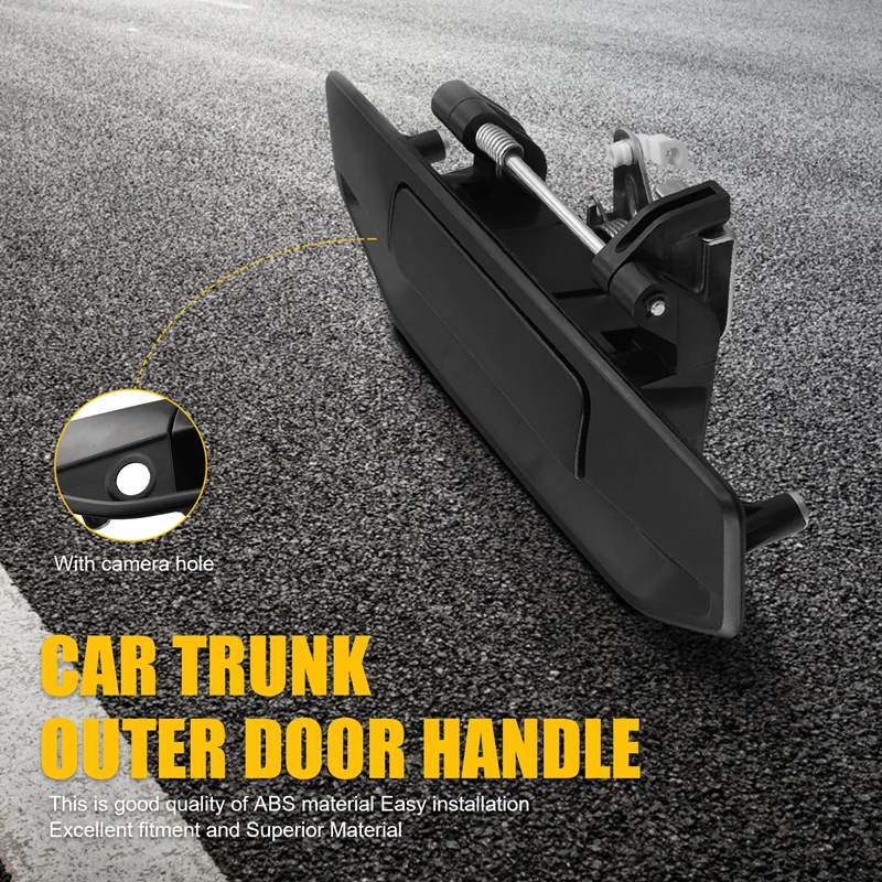 Trunk Outside Door Handle Rear Side Exterior Door Handle Cover With Camera Hole For Changan Hunter F70 Pickup