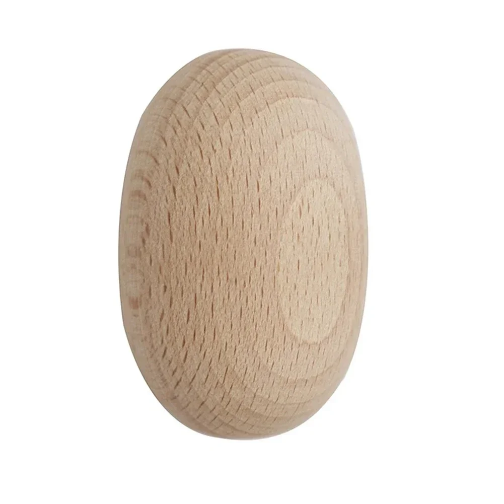 New Sewing Beech Egg Wood Egg Knitting Props Pants Clothes Socks Sewing Mending 1pcs 6*4cm Beech DIY Darning Egg