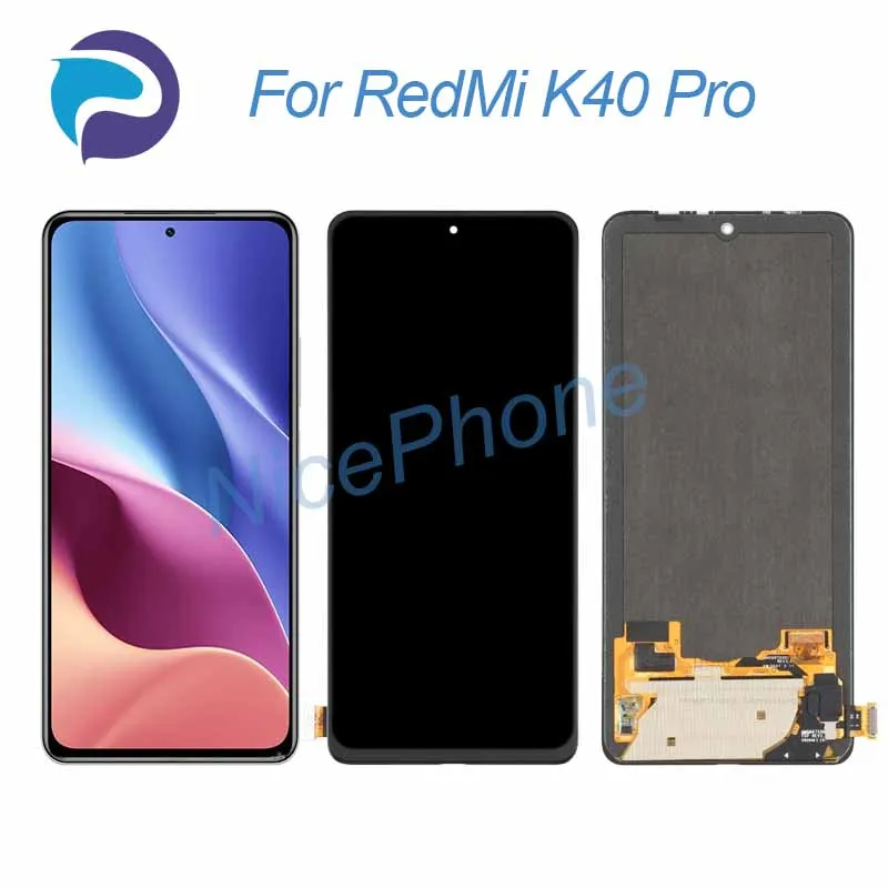 for RedMi K40 Pro LCD Display Touch Screen Digitizer Assembly Replacement 6.67