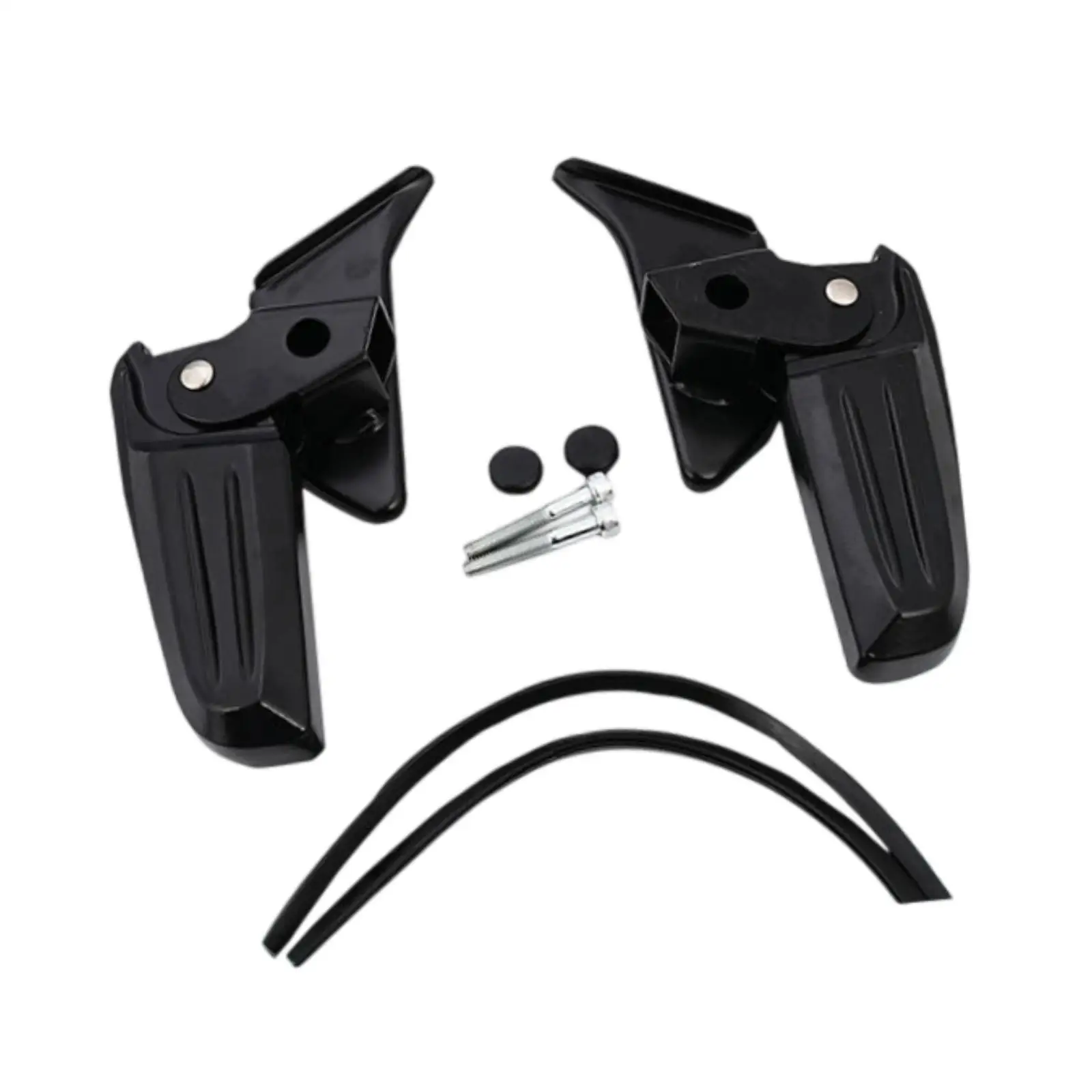 أوتاد قدم الدراجة النارية تدعم القدم المقاومة للصدأ لقطع غيار الدراجات النارية