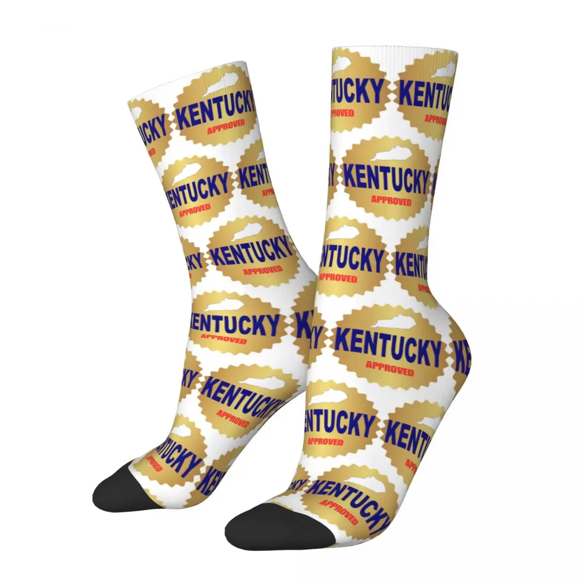 Gold Seal Kentucky Approved Socks Harajuku High Quality Stockings All Season Long Socks Accessories for Unisex Christmas Gifts