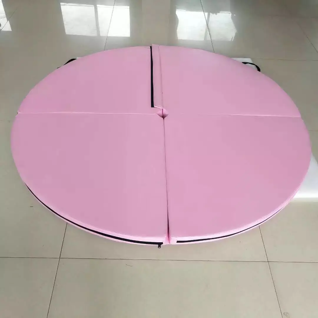 حصيرة تحطم واقية للرقص على شكل عمود فولاذي رخيصة للتصدير #3