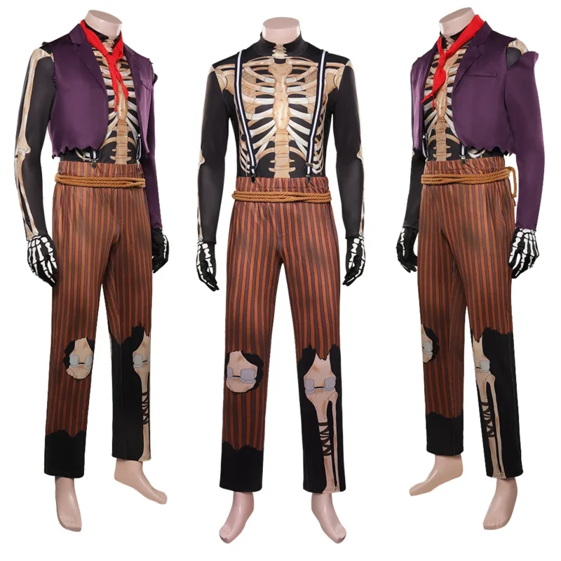 QQ 123Hector Fantasy 2017 أزياء تنكرية لفيلم الرسوم المتحركة للرجال البالغين ملابس فانتازيا للعب الأدوار ملابس الهالوين للرجال #3