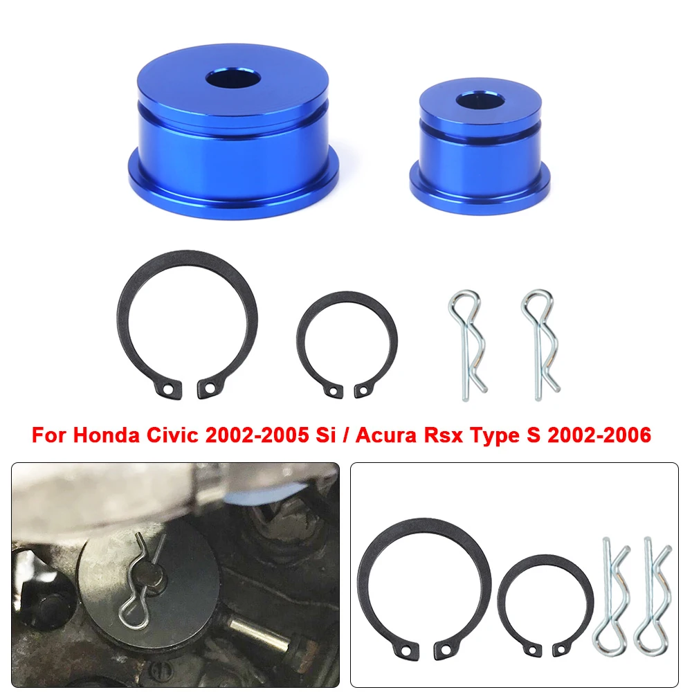 

For Honda Civic 2002-2005 Si Shifter Cable Bushings Kit For Acura Rsx Type S 2002-2006 Aluminum Alloy Car Accessories