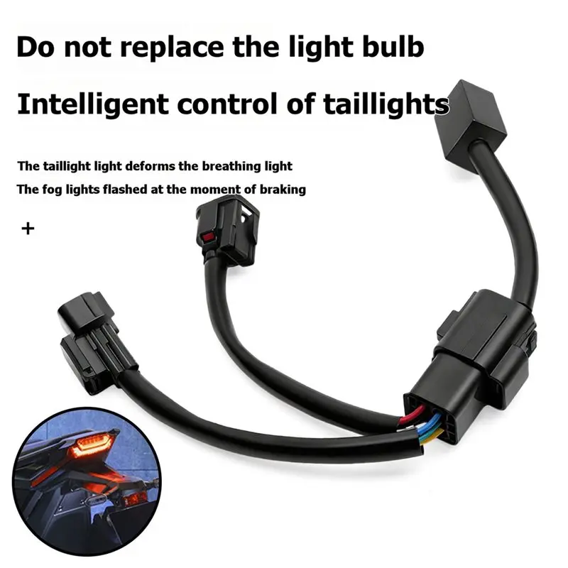 Motorcycle Taillight Flashing Module Breathing Mode Controller For Honda X-ADV 350 2025-2026 Stop Light Strobe Flash