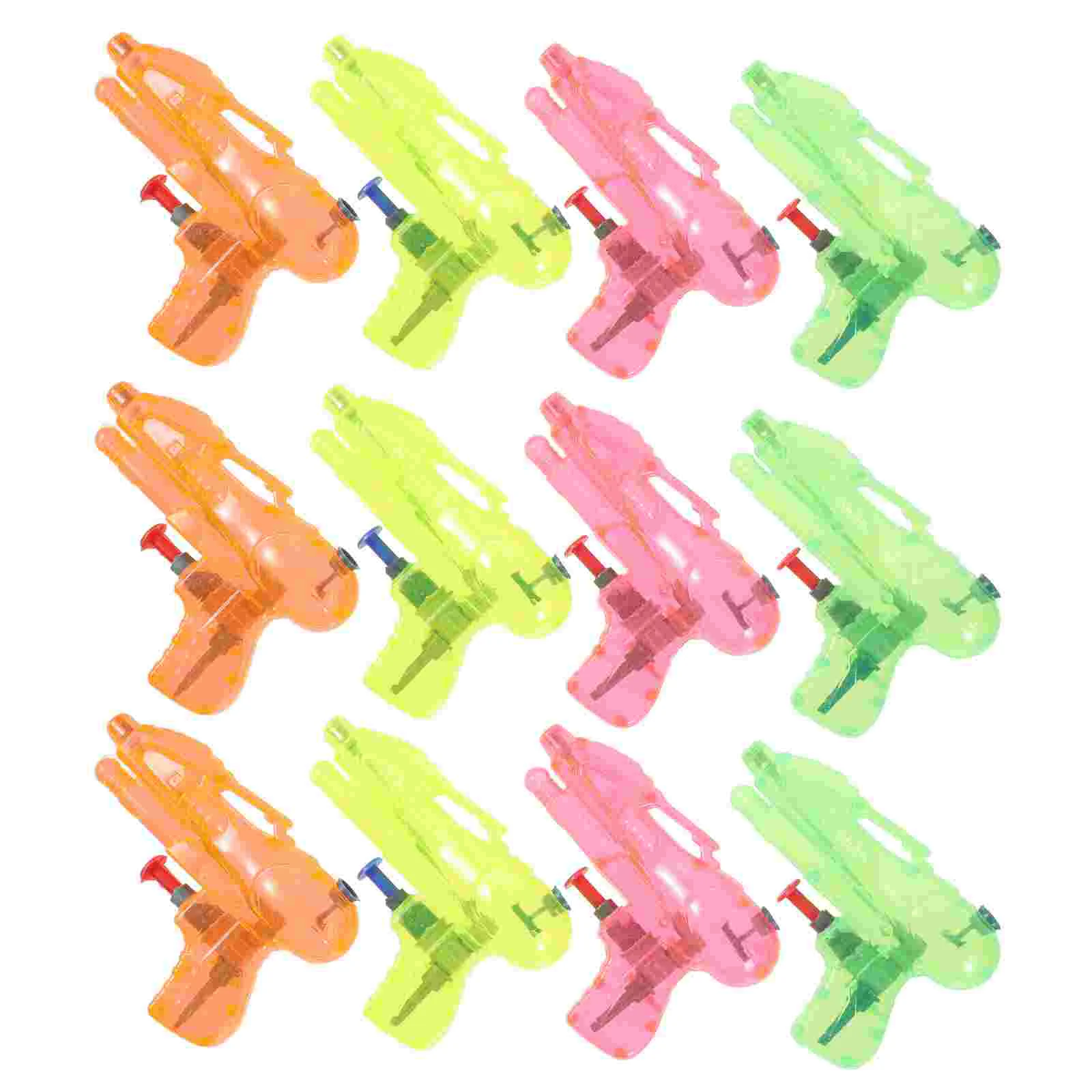 20 Pcs Mini Water Toy Plastic Material Beach Child Outdoor Spraying Kids Playing Interactive Cartoon Fun Safe