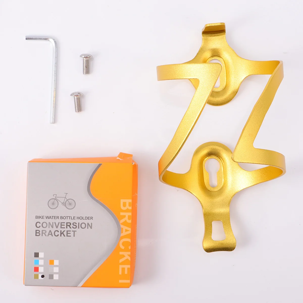 1Pcs Bike Water Bottle Rack Aluminum Alloy Sturdy Lightweight Durable Bottle Cage for Mountain Bike Cycling Outdoor Use