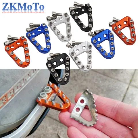후방 브레이크 페달 레버 스텝 플레이트 팁 KTM SX SXF XC XCF XCW EXC EXCF Husqvarna FC TC FE TE FX TX 2016-2022 용 GasGas 용