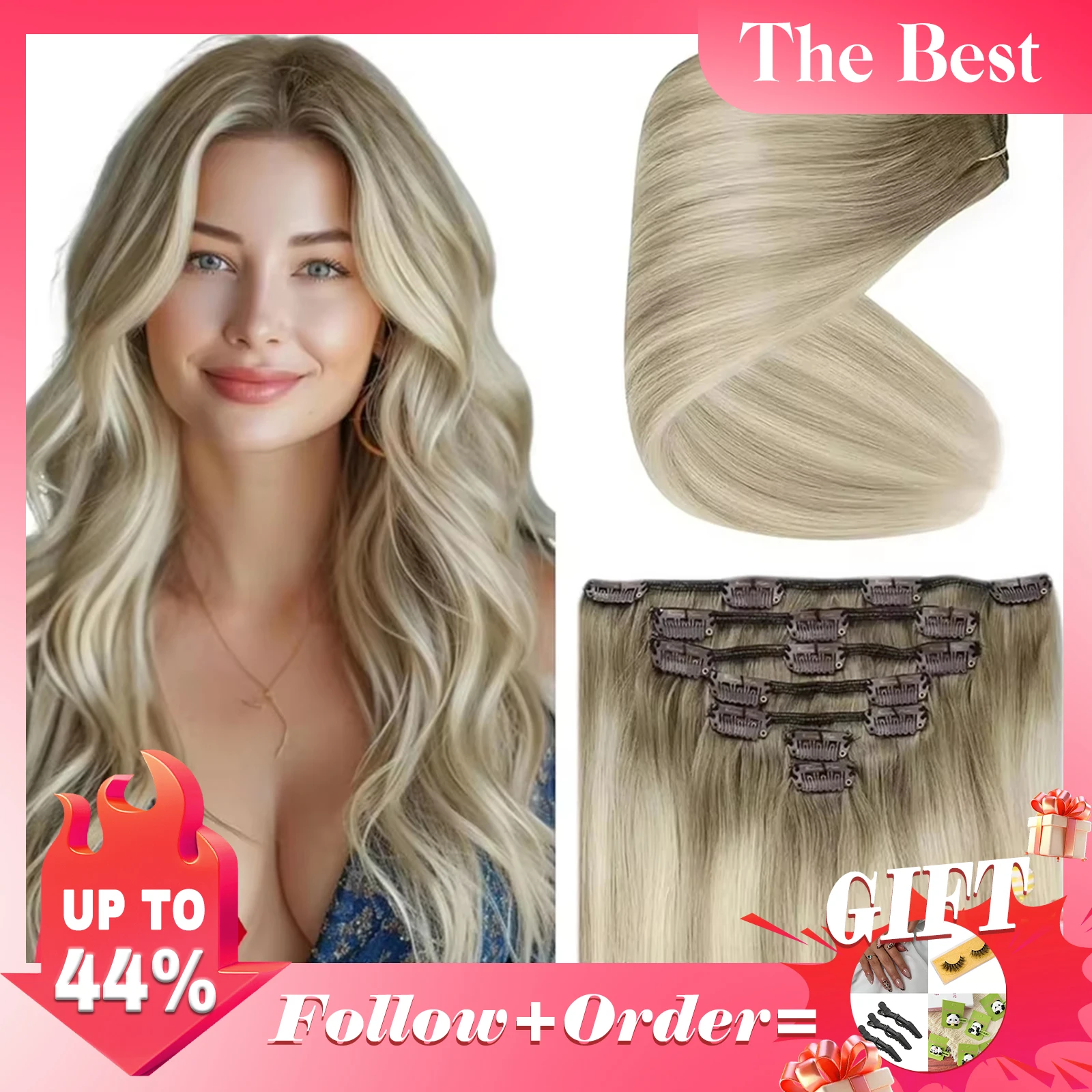 Рисунок 6 - YoungSee Ombre Черные заколки для