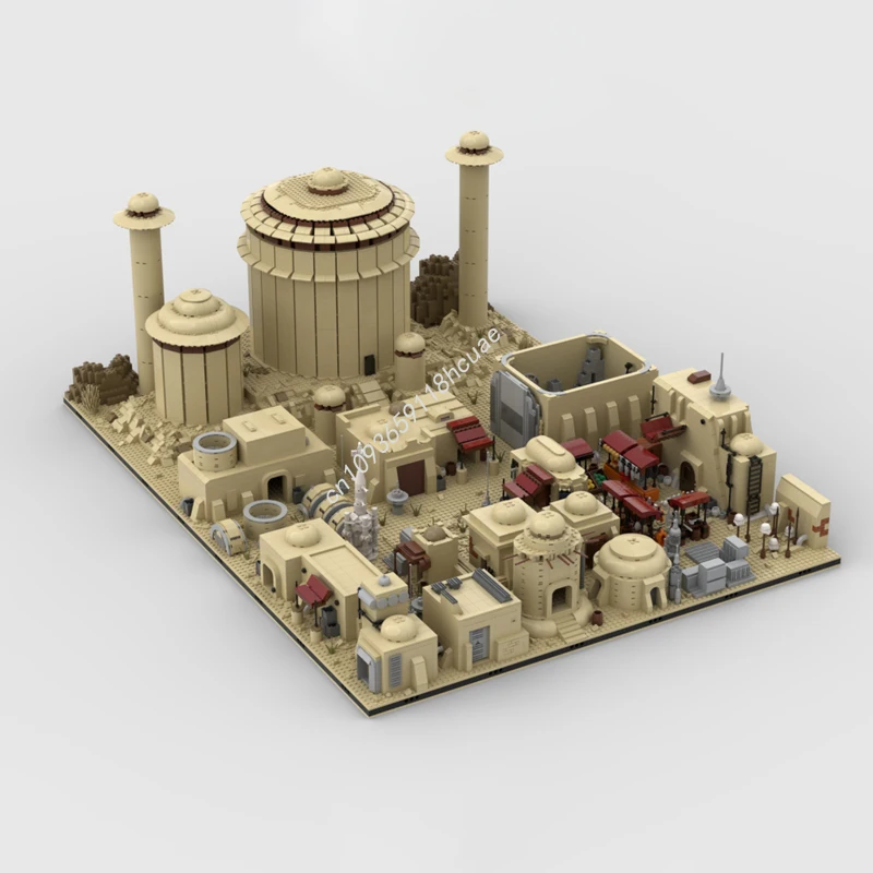 

9585PCS MOC Science Fiction Movie (STAR BATTLE)Modular Tatooine Series Building Blocks Model Festival Gift Toy for Boy