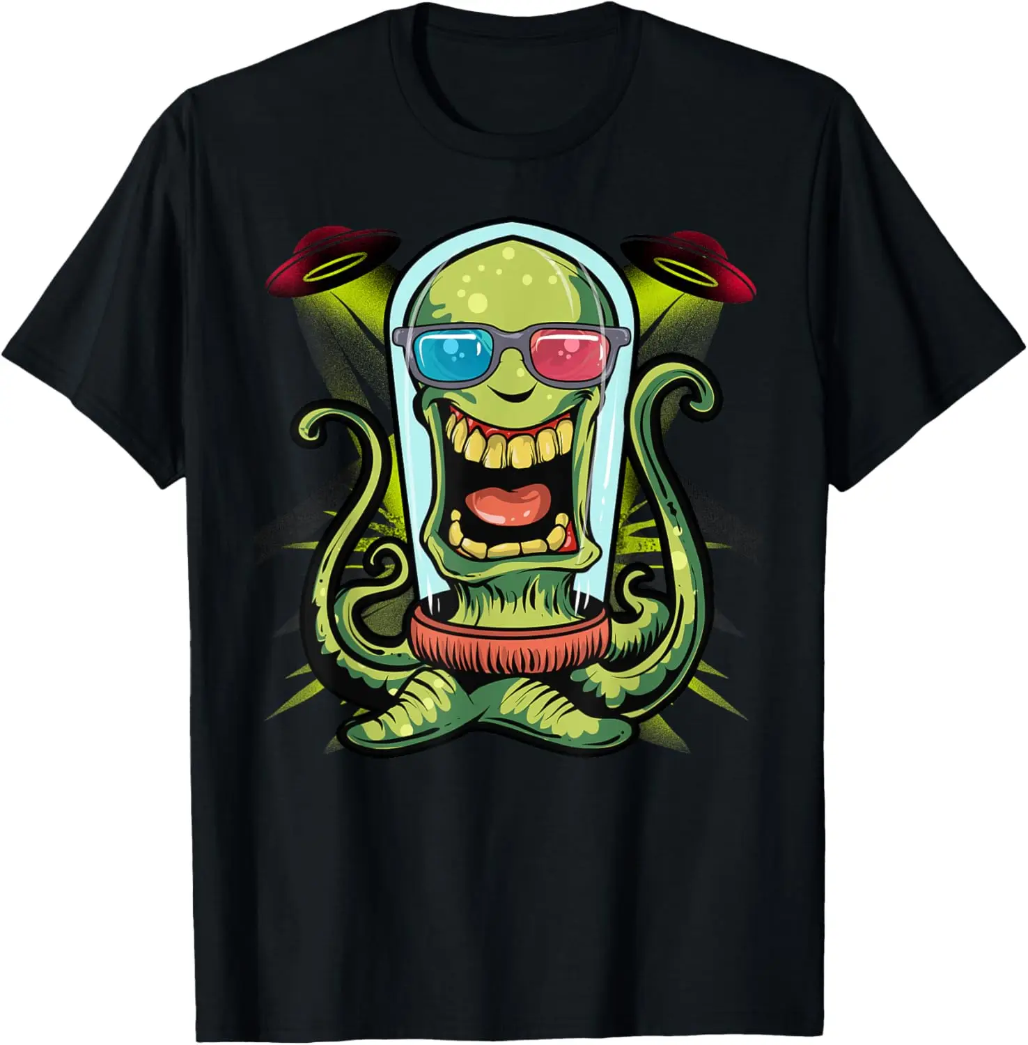 

Alien UFO Science Fiction Sci-Fi Funny Retro Humor T-Shirt