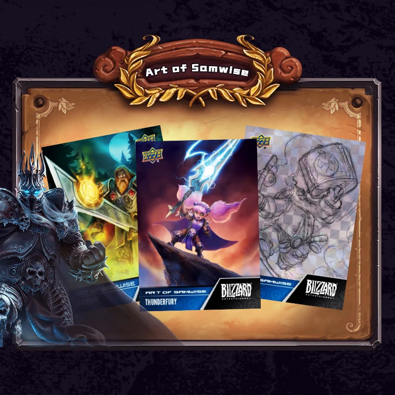 2023 original superior deck blizzard legado coleção celebrar jogos icônicos da blizzard cartões de negociação world of warcraft cartões