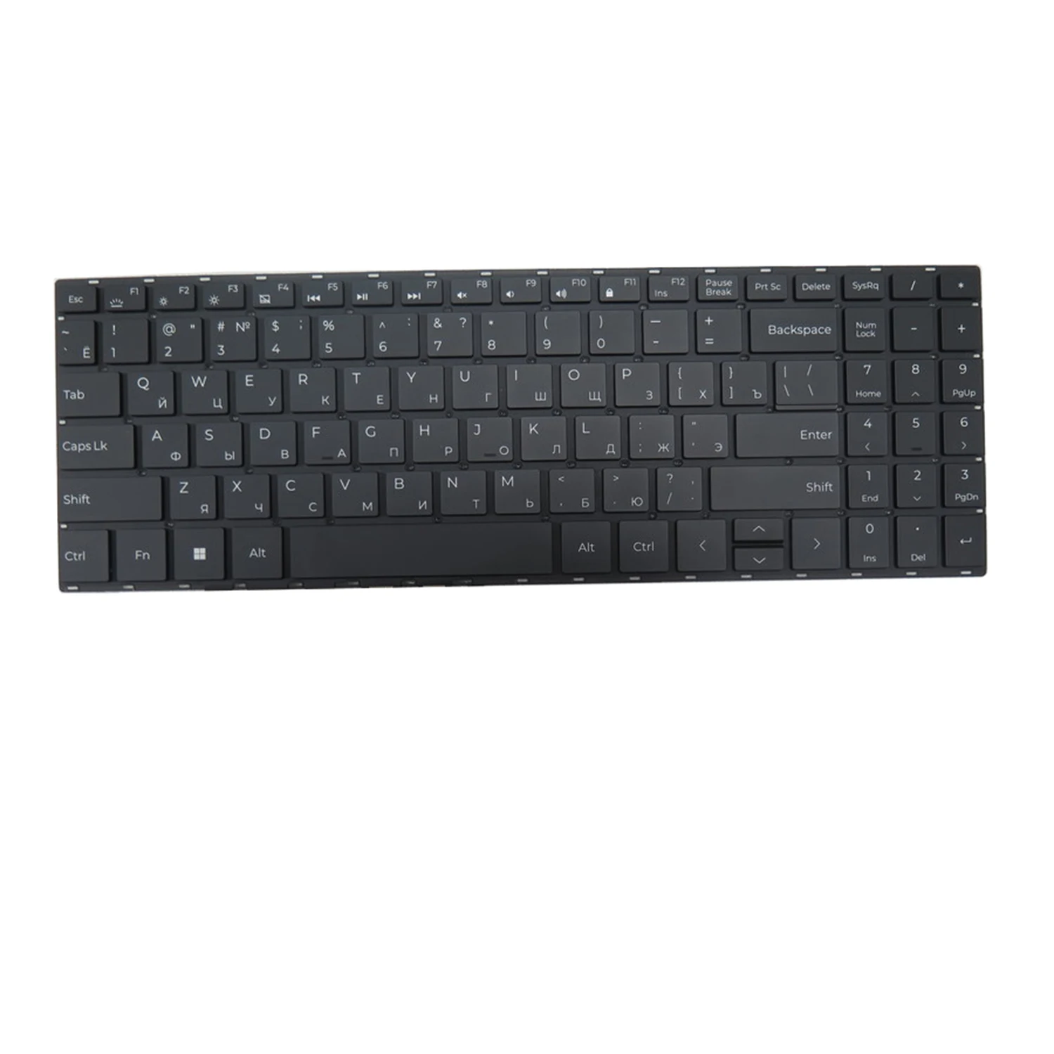 Laptop Keyboard For TECNO MEGABOOK T1 15.6 T15AA T15DA T1-10th United States US/Russian RU Black With Backlit