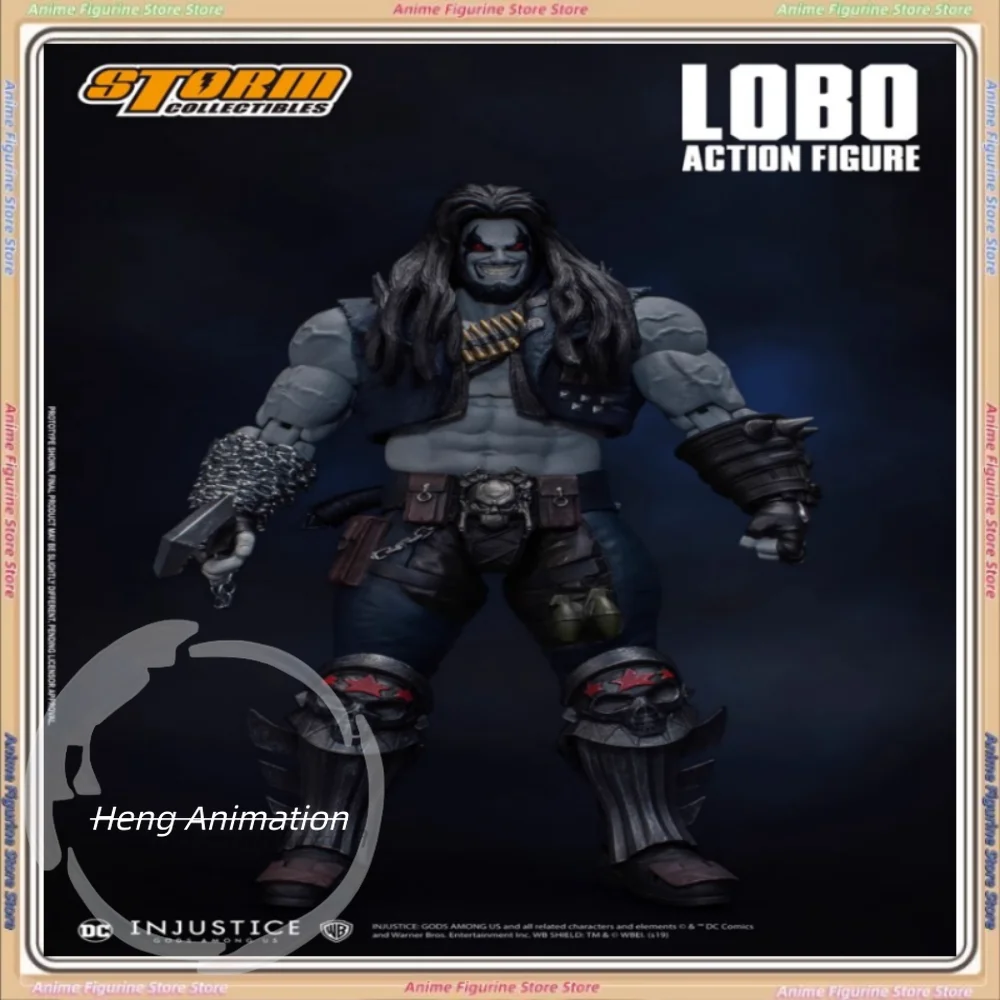 

Brand New Storm Toys 1/12 DC Injustice League Human God LOBO Rob Coyote Figures Gift