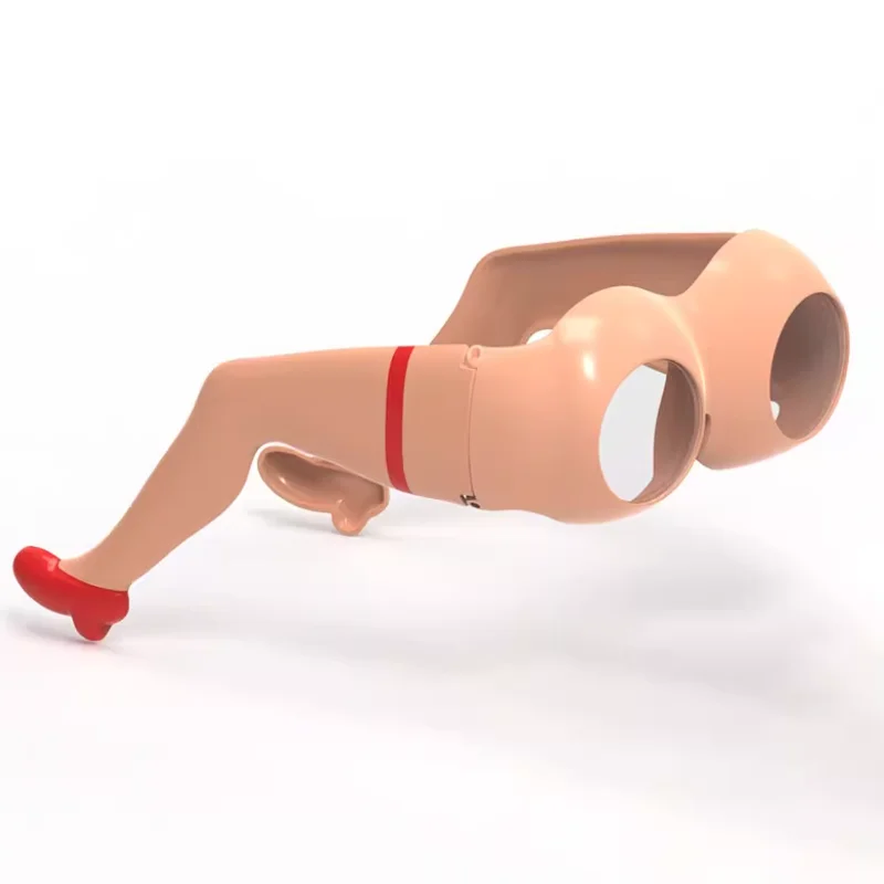 Novelty Leg Buttocks Sunglasses Cosplay Prop