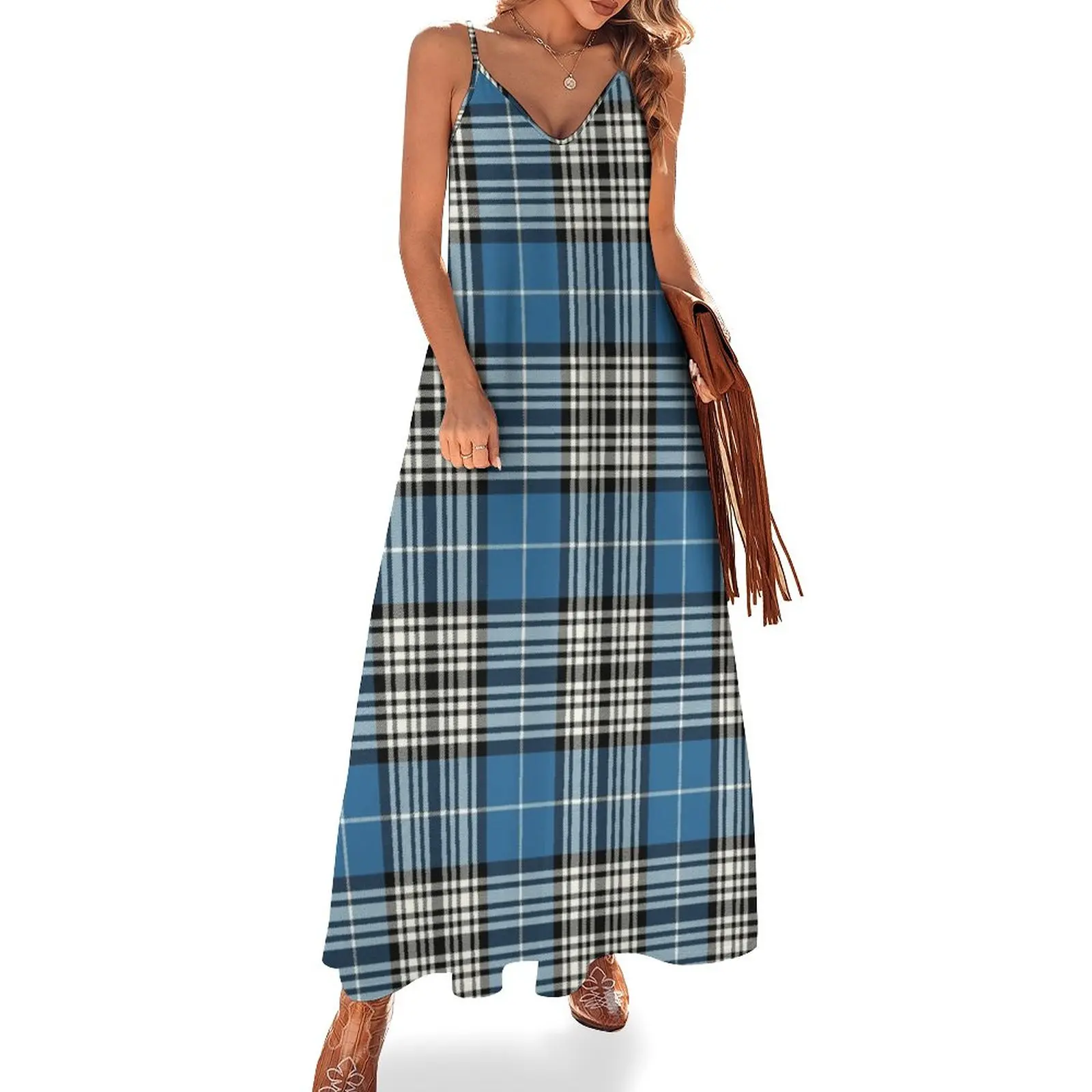 

Napier Tartan Clothing Ancient Cute Tartan Sleeveless Dress Womens dresses elegant and pretty women's dresses