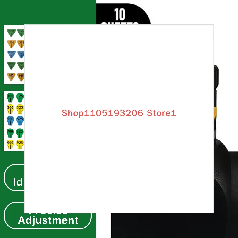 

6/10 Sheets Rifle Scope Turret Stickers, Rifle Scope Turret Tags For Long Range Shooting Hunting, Fit Most Scope Caps