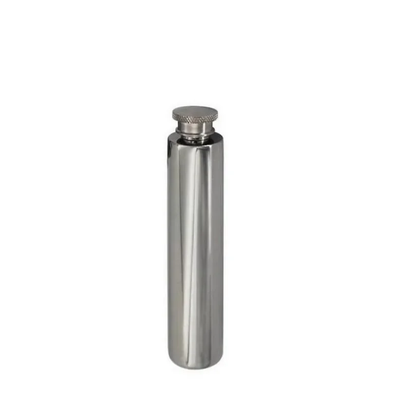 Mini 304 stainless steel wine tube, 2 ounces, creative, portable, sealed bottle, small wine pot