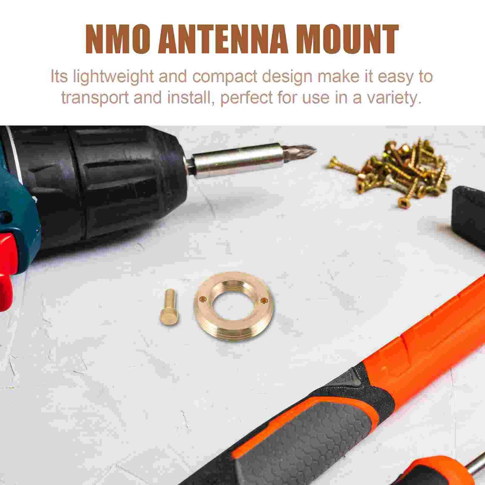 Connector Nmo Converter Antenna for Truck Mount Walkie Aluminum Alloy VHF Antennas