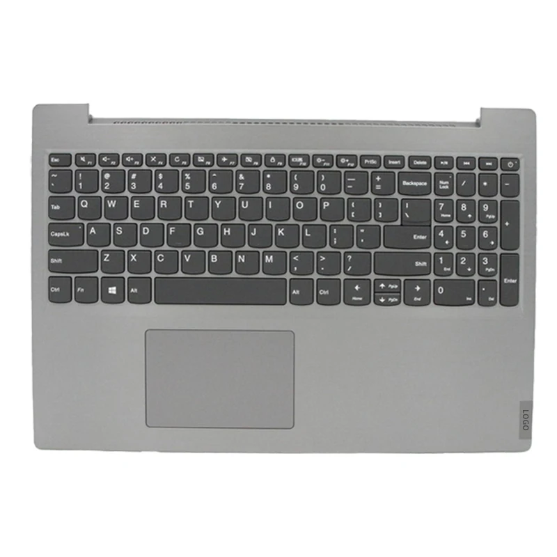 Imagem -02 - Lenovo-teclado Portátil com Logotipo Acessórios de Substituição Palmrest Ideapad L315iml05 L3-15itl6 2023 Novo