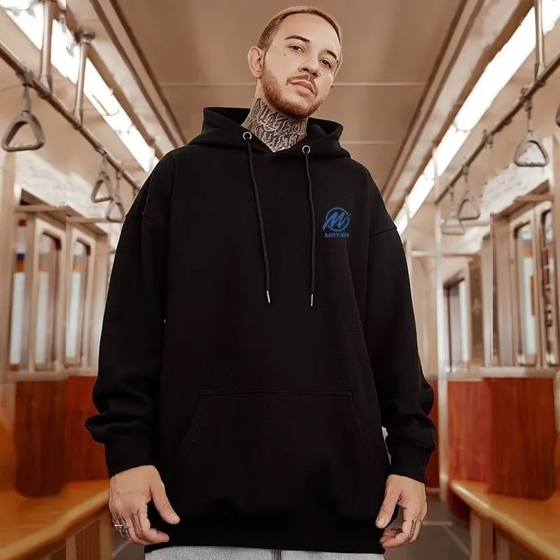 M-8XL الثقيلة هوديي الدب المرصع بالنجوم طباعة النمط الأمريكي العصري الخريف / الشتاء هوديي ملابس الزوجين