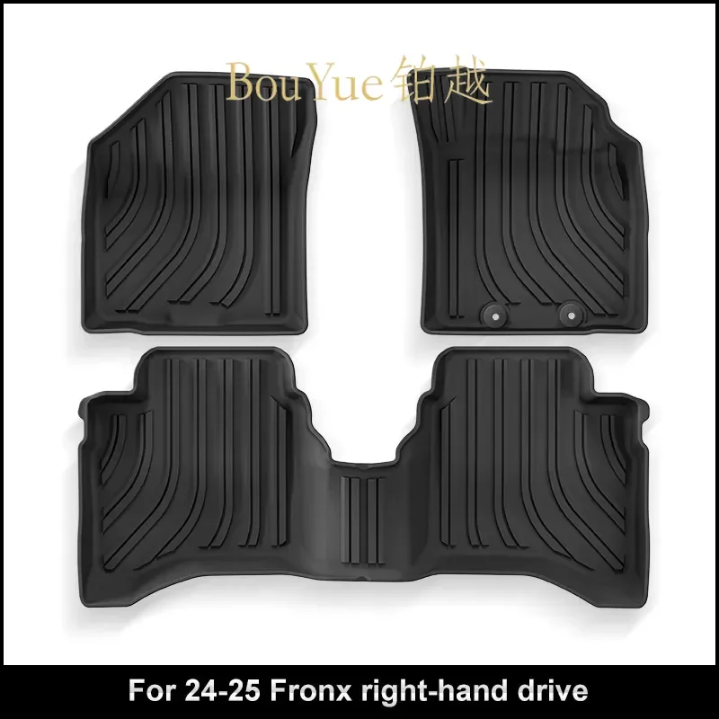 Custom Fit TPE Floor Mats for Suzuki Fronx 2024 2025 All Weather Waterproof Car Foot Pads Trunk Liner Interior Accessories