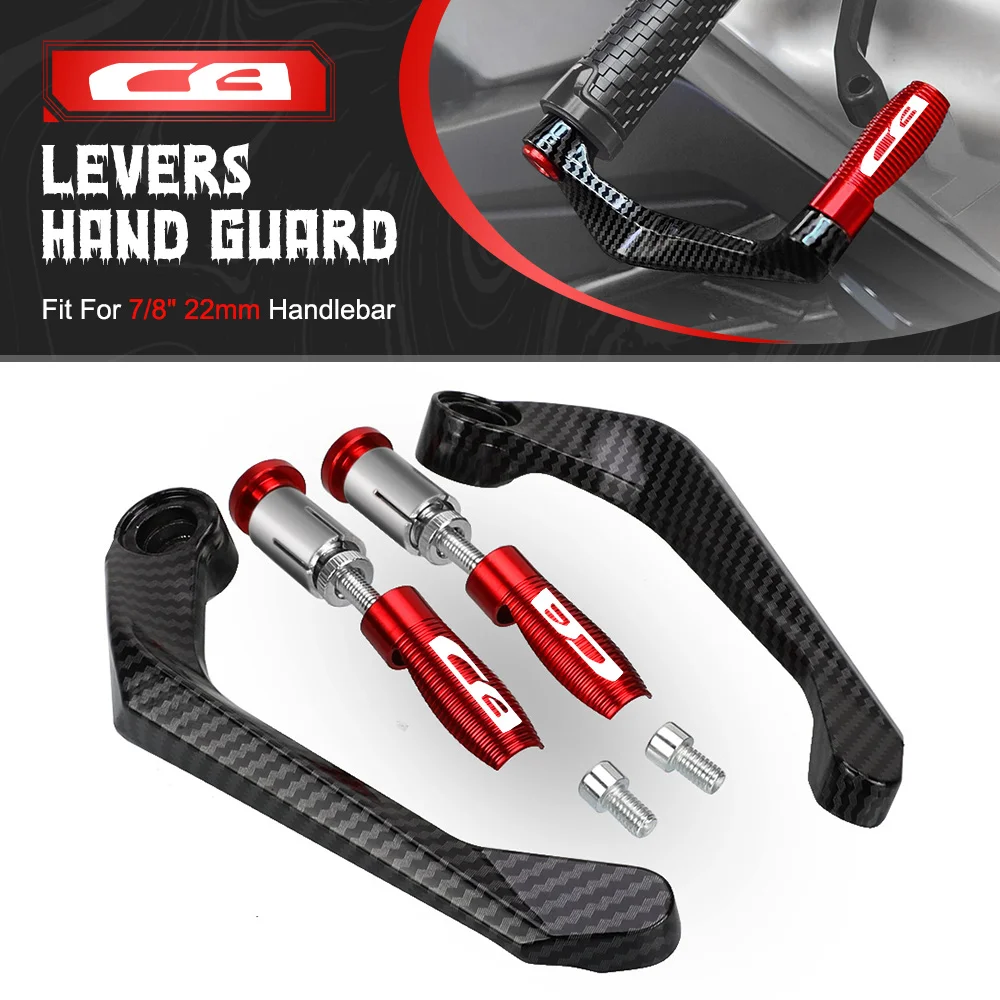 

Motorcycle Handlebar Brake Clutch Levers Protector Guard Handle Bar FOR HONDA CB250 CB250R CB300F CB300R CB400 CB150R CB190R