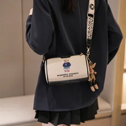 Beibaobao Fashion Shoulder Crossbody Bag Cartoon Canvas Bag Casual Large Capacity Women's Bag Женская сумка Bolso de mujer
