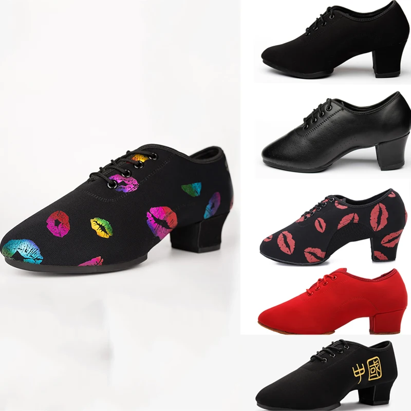 

Women Tango/Ballroom/Latin Dance Dancing Shoes Heeled Salsa Professional Dancing Shoes For Girls Ladies Practice Wear XS3566