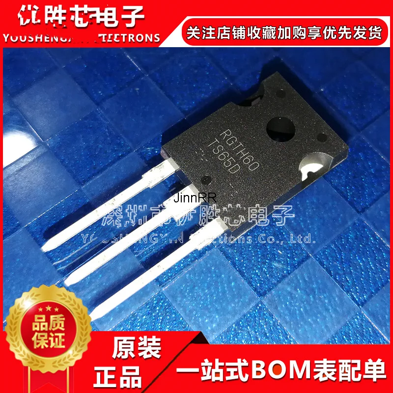 

10PCS RGTH60TS65D RGTH60TS65 RGTH60 RGTH60TS65DG TO-247 IGBT 650V50A new and original