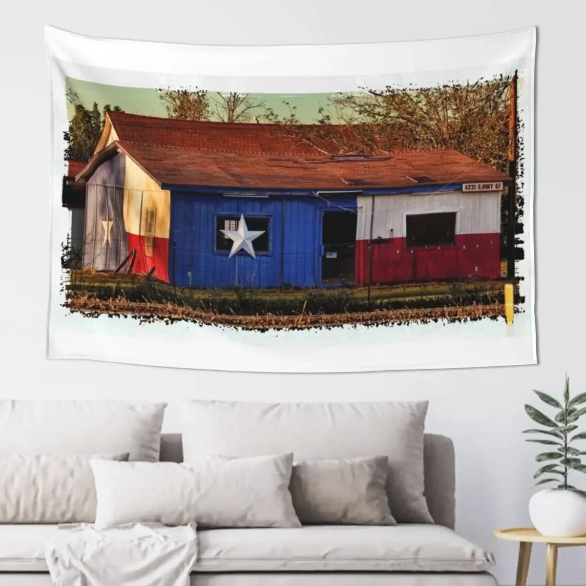 

Sunset Flag Barn Tapestry Room Aesthetic Decor Aesthetics For Room Tapestry