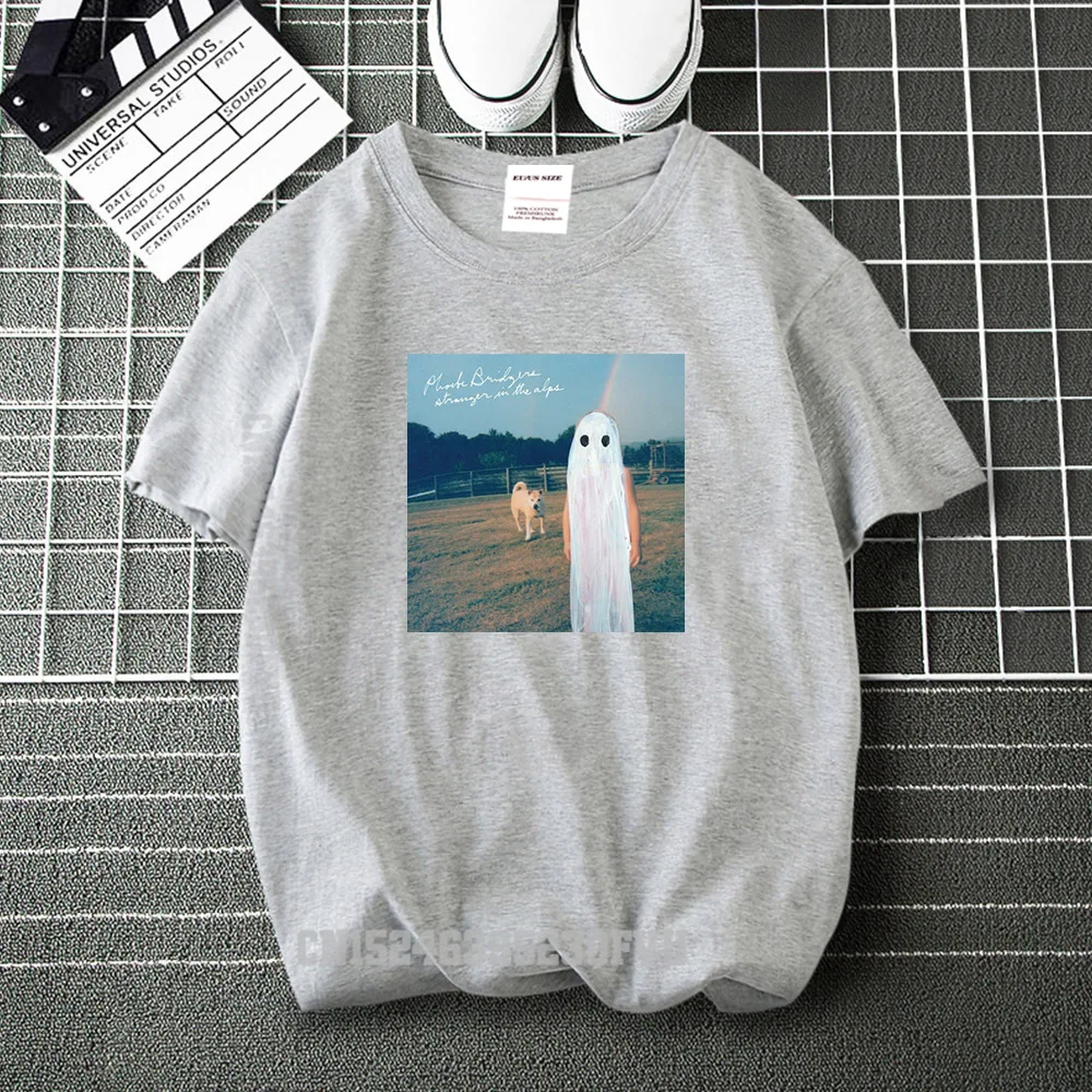 فيبي بريدجرز غريب في جبال الألب تي شيرت الرجال الموسيقى بلايز الموضة الجرافيك قمصان Hombre Harajuku الملابس #1